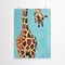 Poster Art Print - Giraffe With Green Leave by Coco de Paris  - Americanflat